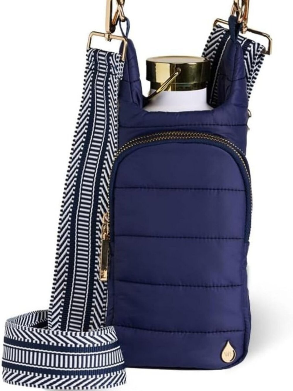 Hydro Crossbody Water Bottle Holder with Phone Pocket - Fits 32 oz Bottles